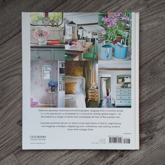 🌲10 for 100$🌲.Flea Market Chic Hardcover Home decor Book - Picture 2 of 2